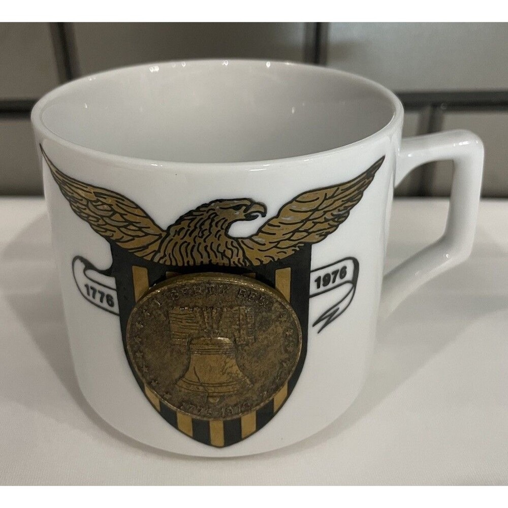 Vintage Exxon Chemical United States Bicentennial 1776-1976 Commemorative Mug